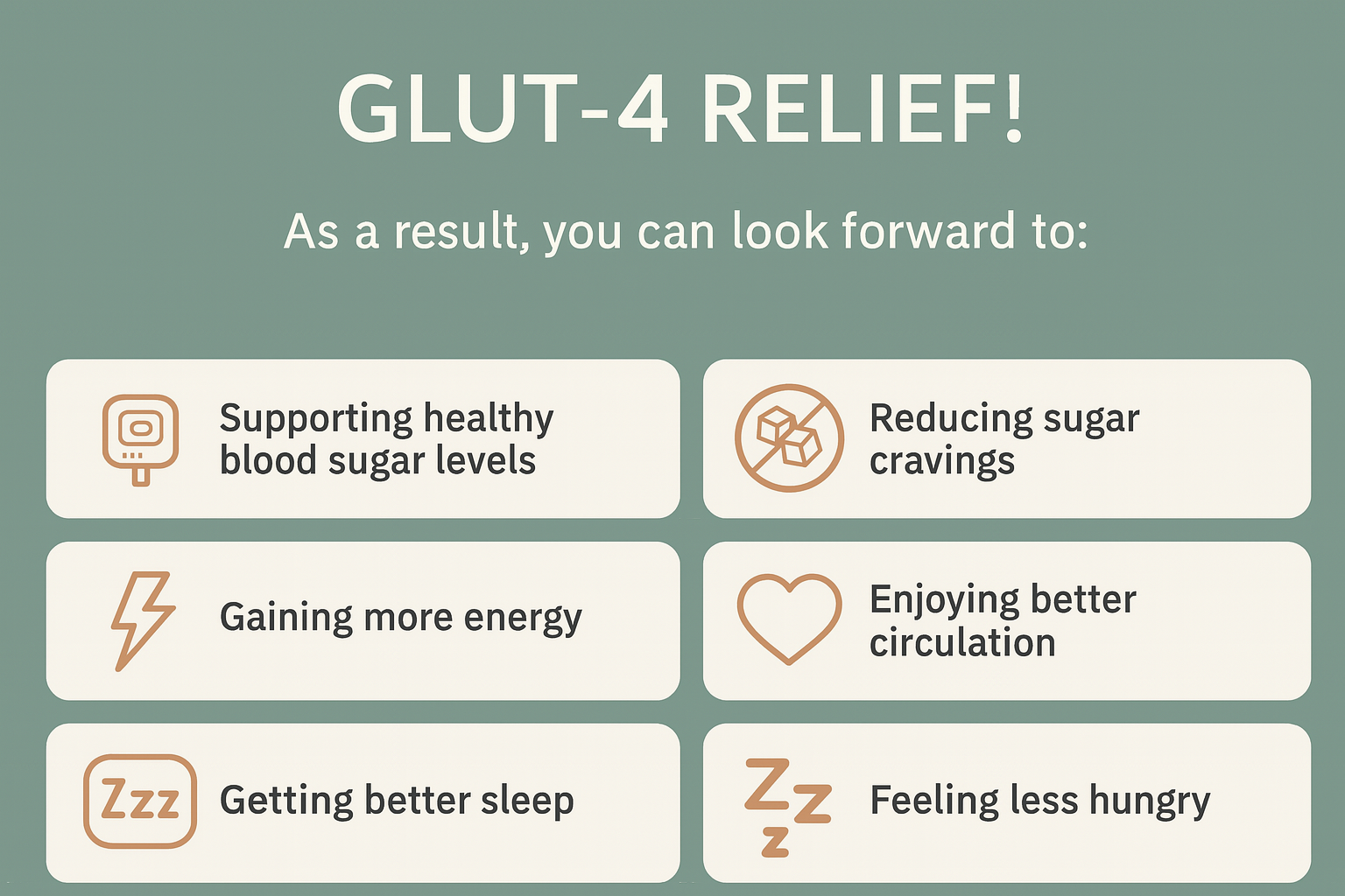 User results from Gluco6